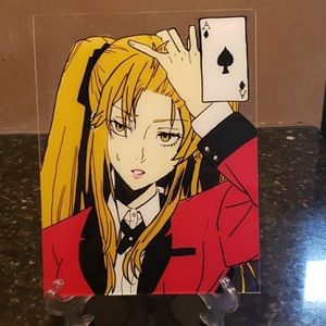 Kakegurui Mary Salome 8” X 10” Anime painting